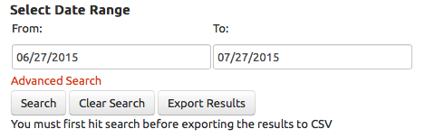 Advanced Search Advanced Search