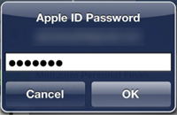 Apple Password iOS6