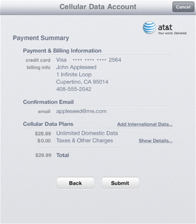 AT&T Payment