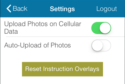 Reset Instruction Overlays Reset Instruction Overlays