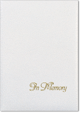 In Memory Note Paper In Memory Page Packets | Small