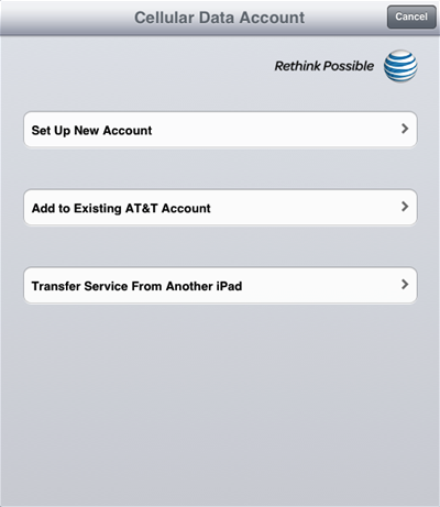 AT&T New Account