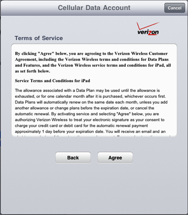 Verizon Agree