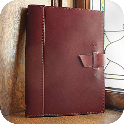 Made in the U.S.A. Leather Strap Books