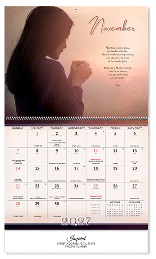 Catholic Family Living Calendar