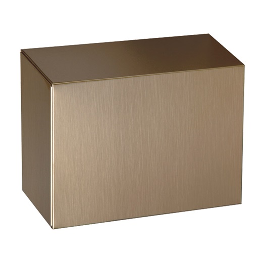 Urn Container Bronze Finish