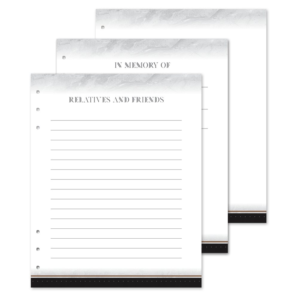 File Pages Packet Filigree Page Packets | Large