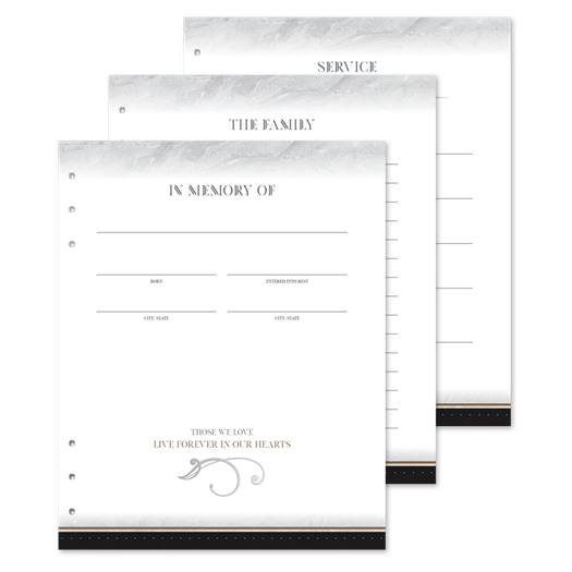 File Pages Packet Filigree Page Packets | Large