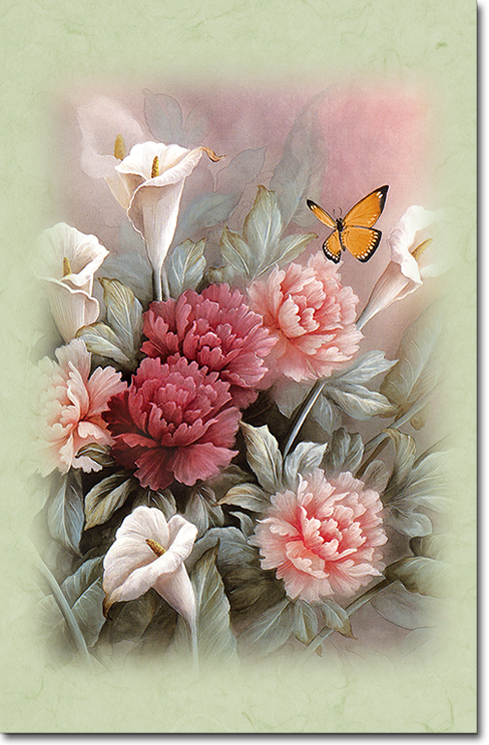 【お気に入り】 Botanical Butterfly Service Folders 絵画