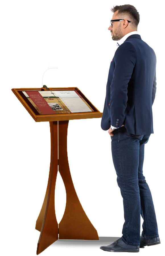 Man-and-Stand