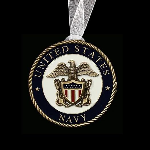 Navy Ornament Keepsake