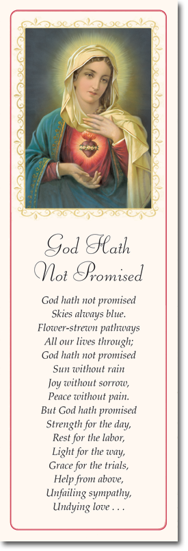 God Hath Not Promised Poem 