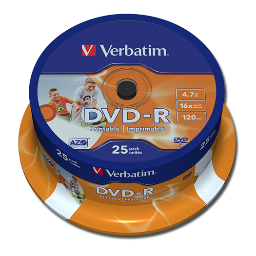 Blank DVDs Pack of 25