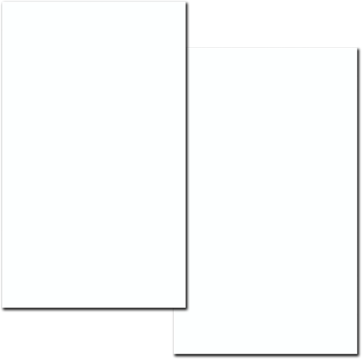 Blank memory cards white