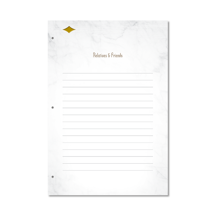 File Pages Packet M Collection Page Packets | Oversized