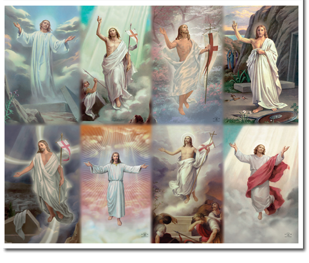 Risen Christ Prayer Cards