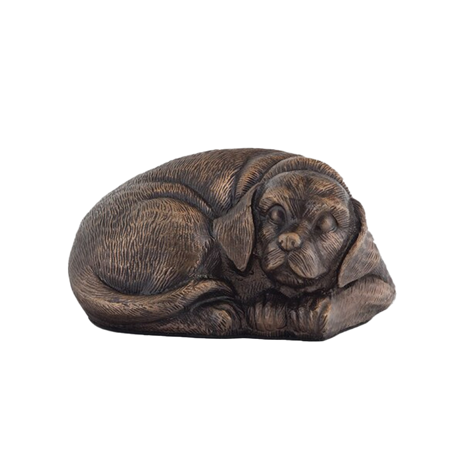Sitting Dog Pet Urn