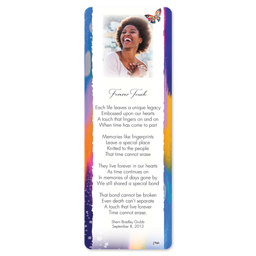 A Beautiful Life Signature Bookmark