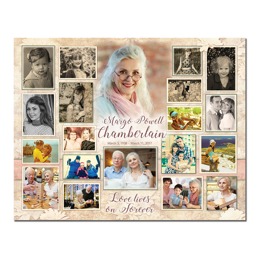 Blush Signature Poster Print