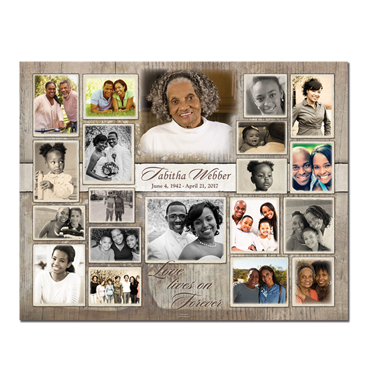 Family Tree Signature Poster Print