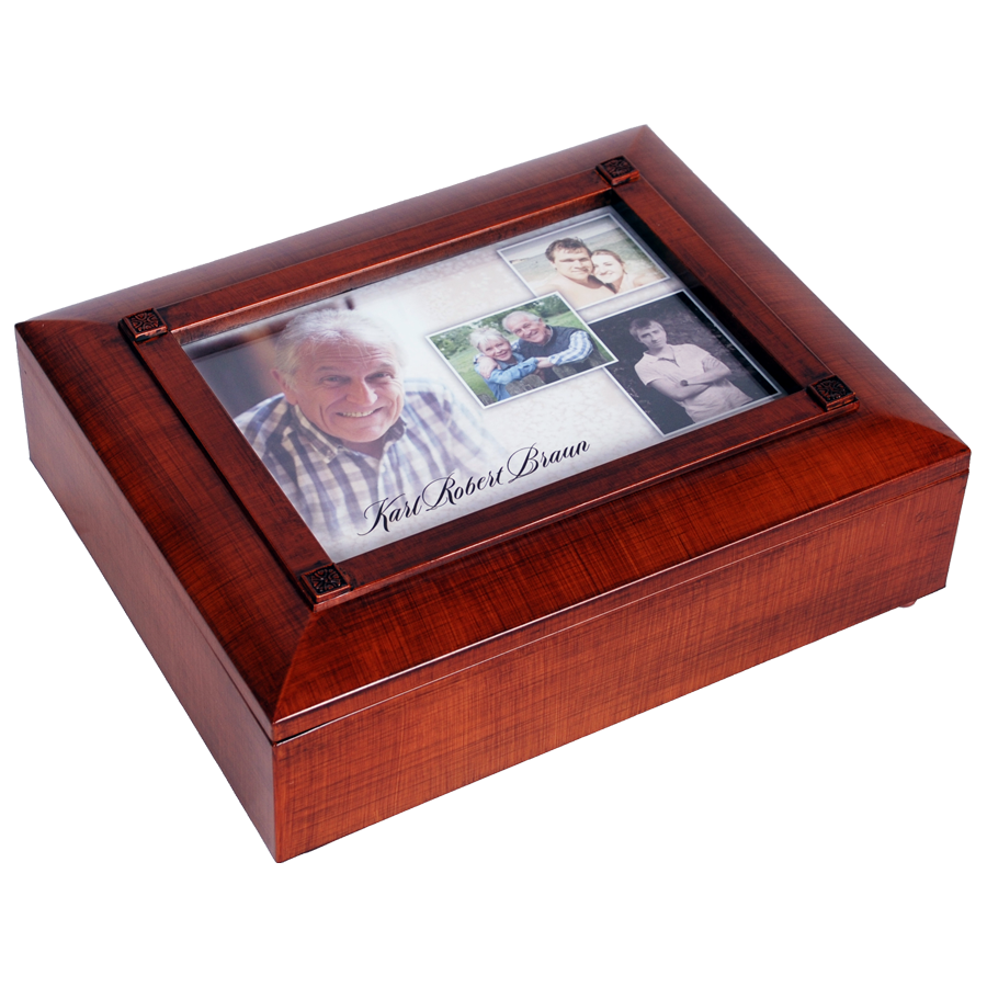 Signature Wood Keepsake Box